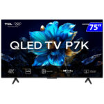 TV 75P TCL QLED 4K GOOGLE TV WIFI COMANDO DE VOZ