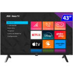 TV 43P AOC LED SMART ROKU WIFI FULL HD USB HDMI