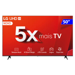TV 50P LG SMART AI THINQ 4K COMANDO VOZ