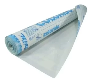 Papel Plástico Adesivo Contact Transparente folha 45cmx2m Original (unidade)