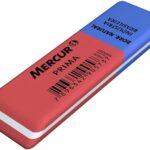 Mercur, B0101013, Borracha Vermelha e Azul, Prima, Caixa com 40 Unidades