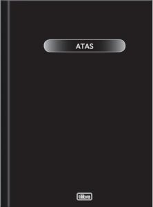 Livro Atas Sem Margem Capa Dura - 200 Folhas,Tilibra