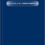 Livro Protocolo de Correspondência Capa Dura 104fls,Tilibra - 1 un